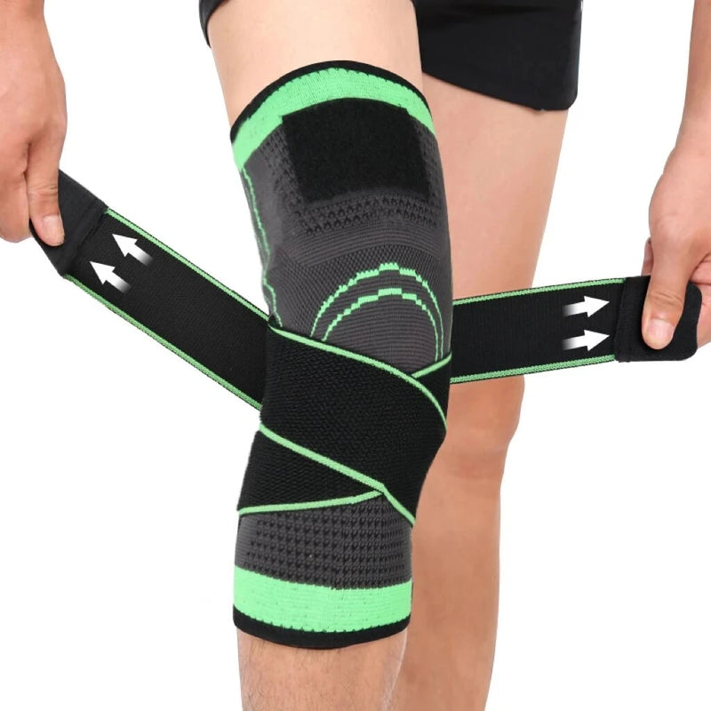 Men Women Sports Knee Support Compression Sleeves Joint Pain Arthritis Relief Running Fitness Elastic Wrap Brace Knee Pads